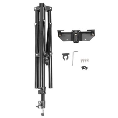Scoreboard Stand, Digital Scoreboard Tripod Stand, Height 145CM Alloy Stand with Mounting Plate, Compatible with GA30B 5D4 6D4 11 15 Digit Scoreboards