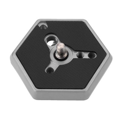 AYNEFY Hexagonal Storage Plate, Bogen Standard Accessory, Bogen 3063 for Rc0 System with 1/4 Screw for 3038, 3039, 3047, 3055 and 3063 Cameras