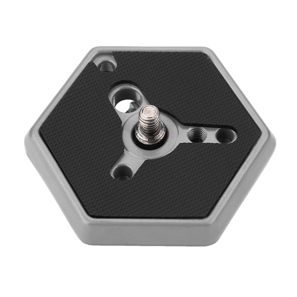AYNEFY Hexagonal Storage Plate, Bogen Standard Accessory, Bogen 3063 for Rc0 System with 1/4 Screw for 3038, 3039, 3047, 3055 and 3063 Cameras