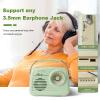 Bingxue Portable Bluetooth FM/AM Retro Radios view 4
