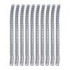 ciciglow 100Pcs 9.5mm Spiral Binding Coils 48 Rings 4:1 Ratio - Easy Rotation for Reading, Suitable for Business Projects, Office Use (Black) view 4