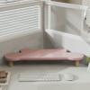 Corner Monitor Stand for Office, Wood Computer Laptop Risers Save Space, Ergonomic Triangular Monitors Storage Shelf view 2