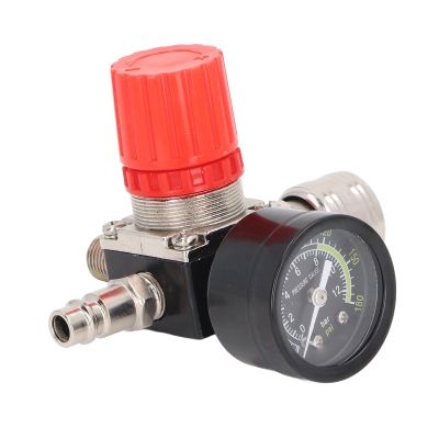 Vikye Air Compressor Regulator Easy to Read Adjustable Mini Pressure Regulator for Air Compressors and Tools
