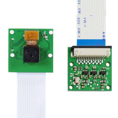 FUNKID 5MP Camera Compatible for Raspberry Pi, 1080P HD OV5647 Camera Module V1 Compatible for Raspberry Pi5/4/3/3B+, and Other A/B Series