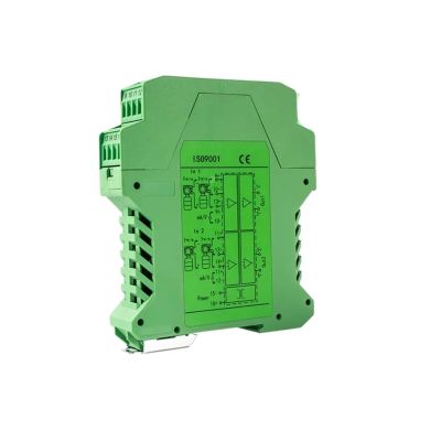 4 20ma Signal Isolator 1 in Out Converter 0-10V to 4-20mA DC Galvanic Isolation(1 in 3 Out,Output 0-10V)
