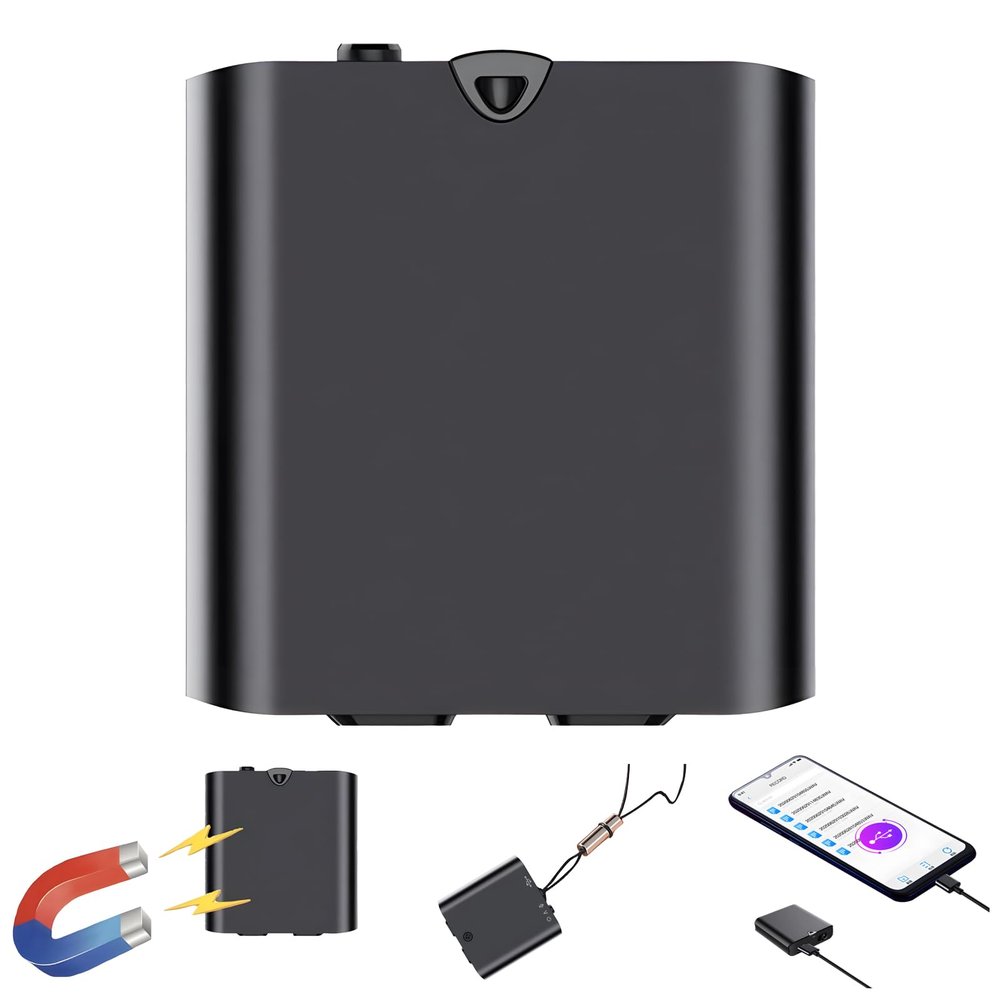Mini Voice Recorder, Capture Every Sound with Smart, Compact Precision, Compact Precision, Mini Digital Voice Recorder, Small Tape Recorder for Lectures, Meetings, Interviews (32GB)