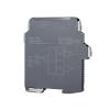 12.5MM Thin DC Signal Isolator 4-20mA 0-10V RS485 Analog Transmitter 24V Supply Current Voltage Converter(1 Input 1 Output,4-20mA Output) view 3