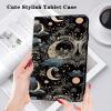 VODEFOX Case for Samsung Galaxy Tab S11 Ultra 14.6 Inch, PU Leather Tablet Cases Flip Folio Multi-Angle Viewing Stand Protective Cover with Card Slots - Moon view 3