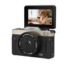 4K Digital Camera with 16X Zoom Anti Shake, 3" LCD 180 Flip Screen Compact Vlogging Camera with 32G SD-Card, Black view 1