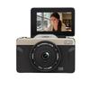 4K Digital Camera with 16X Zoom Anti Shake, 3" LCD 180 Flip Screen Compact Vlogging Camera with 32G SD-Card, Black view 4