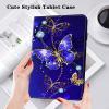 VODEFOX Case for Samsung Galaxy Tab S11 Ultra 14.6 Inch, PU Leather Tablet Cases Flip Folio Multi-Angle Viewing Stand Protective Cover with Card Slots - Diamond Butterfly view 4