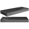 16 Ports HDMI Synchronizer - Multifunctional Keyboard Mouse Synchronizer Controller, KVM Metal Switcher Black, USB2.0 Full Speed view 1