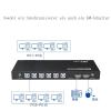16 Ports HDMI Synchronizer - Multifunctional Keyboard Mouse Synchronizer Controller, KVM Metal Switcher Black, USB2.0 Full Speed view 2