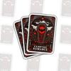 3 Pcs Vampire Romance Tarot Card Stickers, Gothic Dark Romance Vinyl Decals Gifts for Book Lovers, Fantasy Readers, Friends, Teens, for Laptop, Water Bottle, Journals, Scrapbooks, Notebooks 4 Inches view 1
