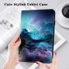 VODEFOX Case for Samsung Galaxy Tab S11 Ultra 14.6 Inch, PU Leather Tablet Cases Flip Folio Multi-Angle Viewing Stand Protective Cover with Card Slots - Starry Sky view 4