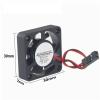 100 pcs 2Pin 5v 3007 30x30x7mm Silent Portable Small Cooling Fan 30mm x 7mm High Speed view 4
