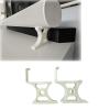 2-Pack Riser Stand with Secure Lock for Sonos Arc Soundbar - 3 Height Options (1/2/3 Inch) | Vibration Reduction & Audio Optimization (White, 2inch Height) view 1