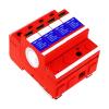 First-Level Power Supply Arrester 380V 100KA T2 Class B Arrester Surge Protector HM1-100 view 3