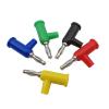 10Pcs 4mm Banana Terminal Binding Post Electrical Connector Adaptor 5 Colors(10Pcs Blue) view 4