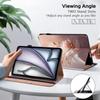 VODEFOX Case for Samsung Galaxy Tab S11 Ultra 14.6 Inch, PU Leather Tablet Cases Flip Folio Multi-Angle Viewing Stand Protective Cover with Card Slots - Ceramic Roses view 3