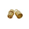 1Pair 5mm 6mm 8mm Gold-Plated Bullet Banana Plugs Connector(5mm) view 3
