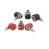 100pair Audio Speaker 4mm Banana &Socket Connector Kits Jack Panel Terminal Red&Black(100Pair Red) view 4