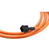ETURBEV Low Power Servo Motor with Brake Power Cable VW3M5D1FR30 VW3M5D1FR50 VW3M5D1FR80 VW3M5D1FR100 for BCH2(8M) view 2