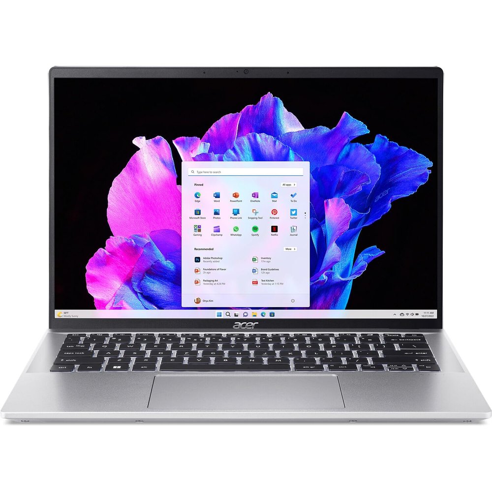 acer Swift Go 14 Laptop, 14" WUXGA IPS Touchscreen, Intel Ultra 7 Processor 155H 16-Core, Intel Arc Graphics, 16GB LPDDR5 4TB SSD, Backlit Keyboard, Thunderbolt 4, Fingerprint, Wi-Fi 6E, Win11 Pro