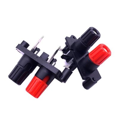 1/5/10Pcs WP2-10A 4mm Banana Socket External Audio Jack Speaker Amplifier Wire Spring Terminal Switch Connector Straight/Bend(2P Bend Pin,10Pcs)