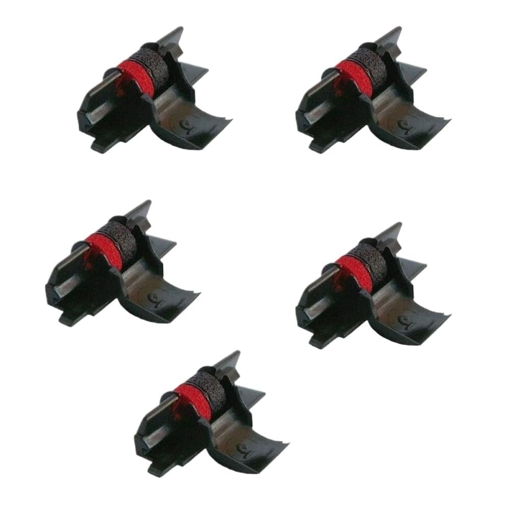 5 Pack Compatible Ink Ribbons for Calculators IR 40T Replacement Suitable for FR 2550 FR 2500 HR 100 HR 150 Models