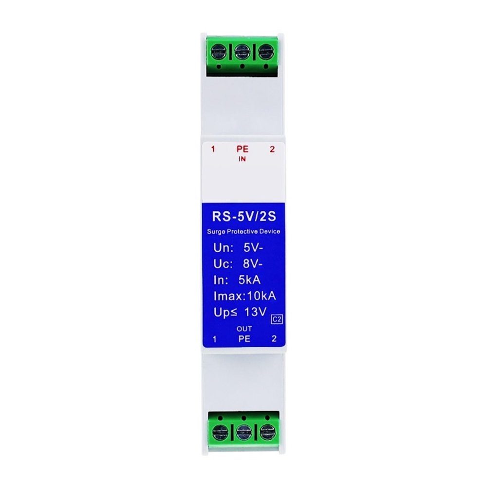 4-20MA Signal Arrester RS485 Control Signal Protection Analog Surge Protector RS(Switching RS-24V/2S)