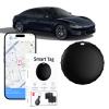 Car GPS Tracker for Vehicles - Hidden Tracking Devices for Cars, No SIM Card Required, Available for Android and iOS, Car Vehicle Tracking Device for Car, Wallet, Pet (Black) view 1