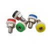 2/5 Pcs 2mm Banana Socket Jack Binding Post Terminal for 2mm Banana Test Connectors Red Black Blue Green Yellow(Yellow,2Pcs) view 3