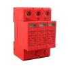 DC SPD Surge Protective Device 500V 1000V 2P 3P 20KA 40KA 60KA Voltage Protector Solar PV Photovoltaic Lightning Arrester(3P,DC600V) view 2
