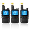 KAYOTOM Lifetime Free Unlimited Range Rapid Global Walkie Talkies PTT Push-to-Talk Over Cellular Nationwide 5000+ Miles POC 4G LTE Handheld Long Range Two Way Radio for Team Management (3Pack and SIM) view 1