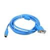 ILQMEHV 1pcs TK6070-FX for TK6070 Touch Screen Connect FX Series Cable TK6070IH/IK/IP-FX Programming Cable(Black Version,2m) view 3
