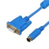 ILQMEHV 1pcs TK6070-FX for TK6070 Touch Screen Connect FX Series Cable TK6070IH/IK/IP-FX Programming Cable(Black Version,2m) view 4