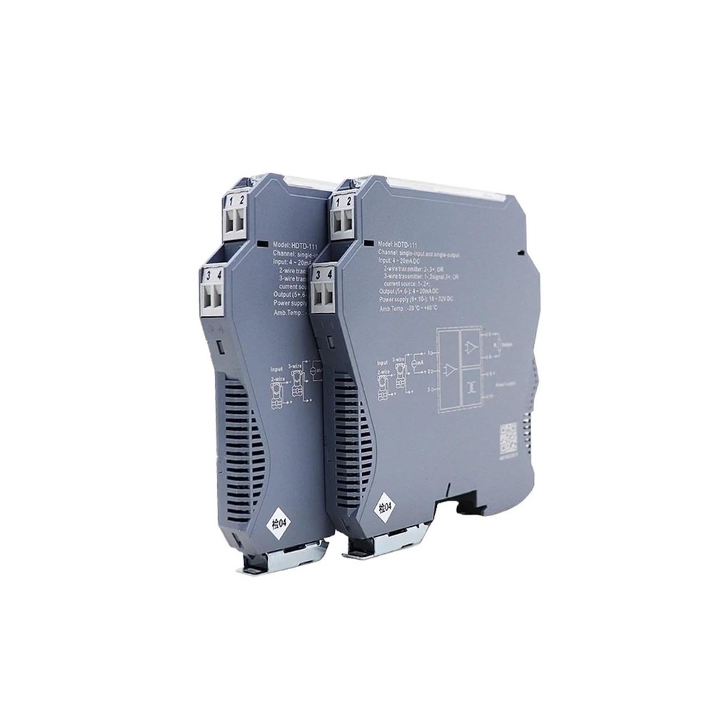 1 in Out Analog 0-10V 4-20mA Output Signal Isolator Converter(4-20mA in and Out,1 in 3 Out)