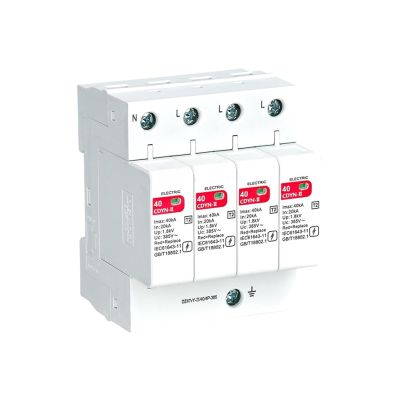 CDYN Surge Protector, CDYN-II 80kA 3P+N 385V