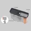 FOTGA L X-M5 Wooden L-Shape Side Handle Grip for Fujifilm X-M5 Camera, with 1/4"-20 Mounts view 4
