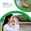 10X25 HD Optical Lens Pocket Monocular - Compact Outdoor Telescope for Bird Watching & Camping view 4