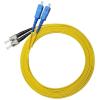 10pcs SC UPC-ST UPC Single Mode Duplex Fiber Optic Patch Cord simplex Jumper Cable SM Duplex 2 cores Optic 1m 2m 3m 5m 10m(Pink) view 2