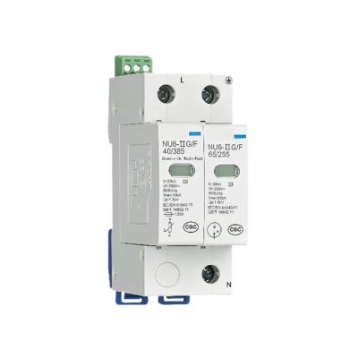 NU6 Surge Protector, NU6-G 100kA/320V 2P(R)