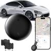 Car GPS Tracker for Vehicles, Mini GPS Tracker for Work with Find My (iOS Only), No Extra Monthly fee, Vehicle Tracking Device for Car, Pet, Wallet, Magnetic Waterproof Case (Black) view 1
