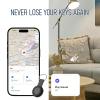 Car GPS Tracker for Vehicles, Mini GPS Tracker for Work with Find My (iOS Only), No Extra Monthly fee, Vehicle Tracking Device for Car, Pet, Wallet, Magnetic Waterproof Case (Black) view 3