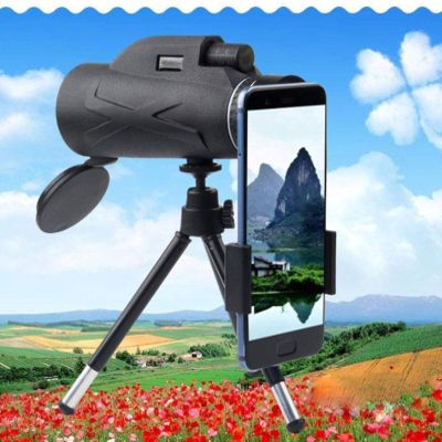 80X100 HD Hiking Zoom Binoculars - Waterproof Outdoor Camera Optical Lens with Monocular Telescope