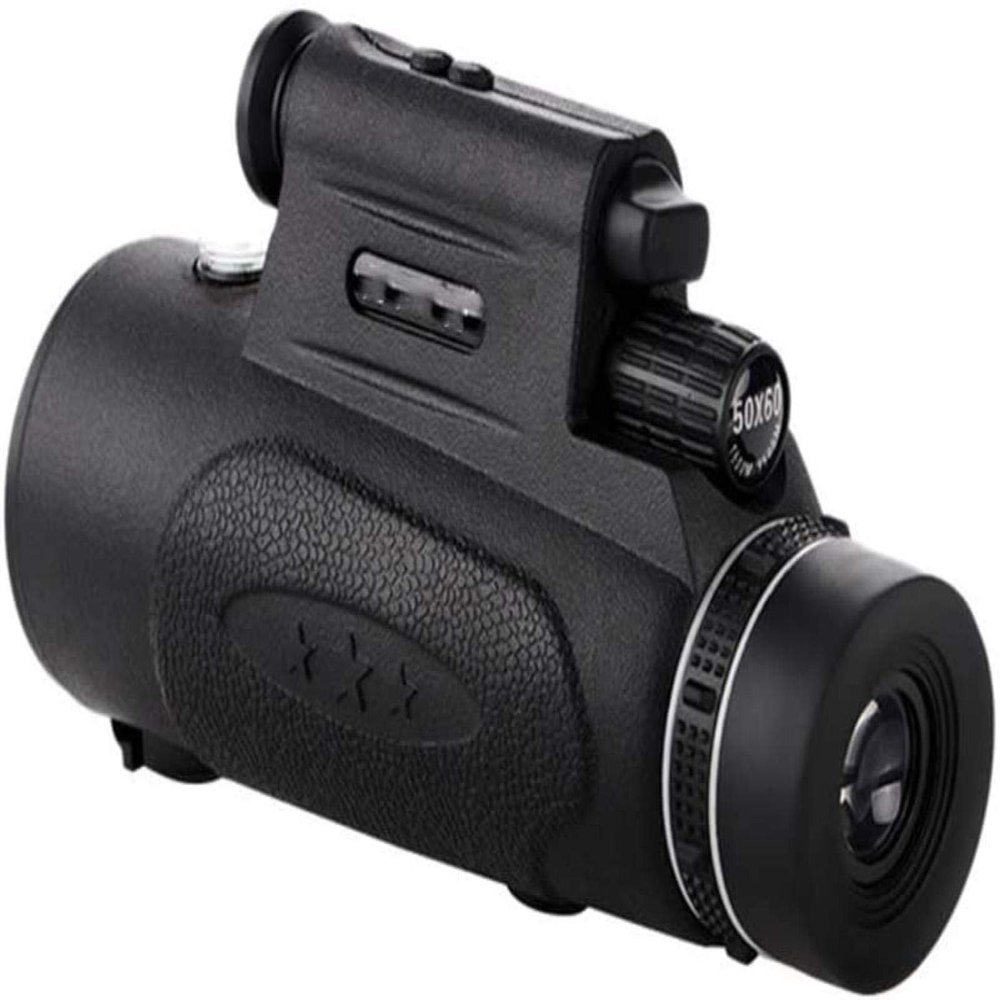 12x42 High Power Monocular Telescope with BAK4 Prism Lens - Compact Binoculars for Bird Watching, Theater, and Smartphone Compatibility