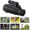 12x42 High Power Monocular Telescope with BAK4 Prism Lens - Compact Binoculars for Bird Watching, Theater, and Smartphone Compatibility view 2