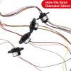 1pc 5mm Hole 2/4/6/12 Channels 2A Hollow Shaft 22mm Slip Ring Rotation Connector rings For Camera Gimbal/Ferris wheel Rings(2 Channel) view 3