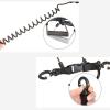 Scubas Diving Lanyard Steel Wire Spring Coiled Heavy Duty Lanyard With Quick Releases Buckle For Cameras & Light Camera Strap view 3